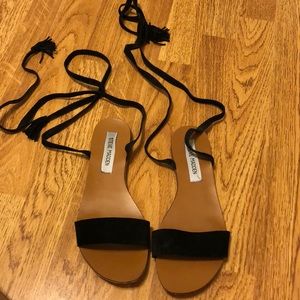 Tie up sandals